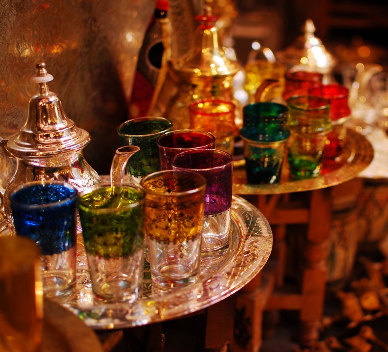 Marrakech Souk Guide Glassware