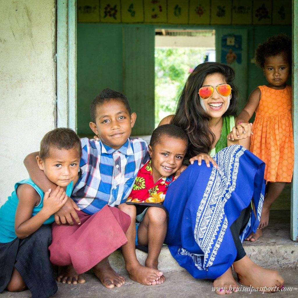 Visiting a tiny Fijian village with SIgatoka River Safari