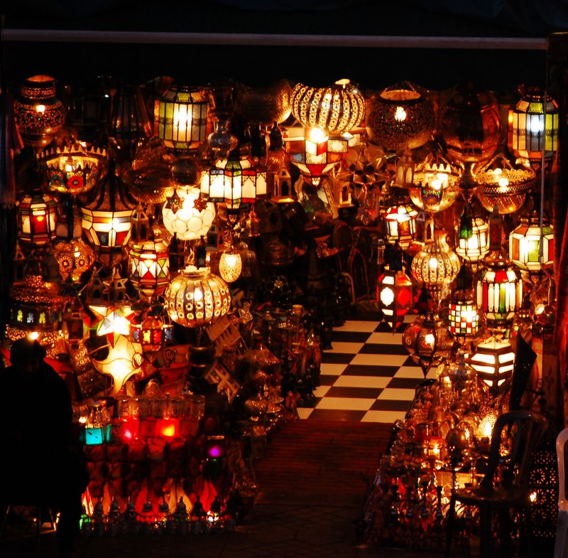 Marrakech Souk Guide - Lamps