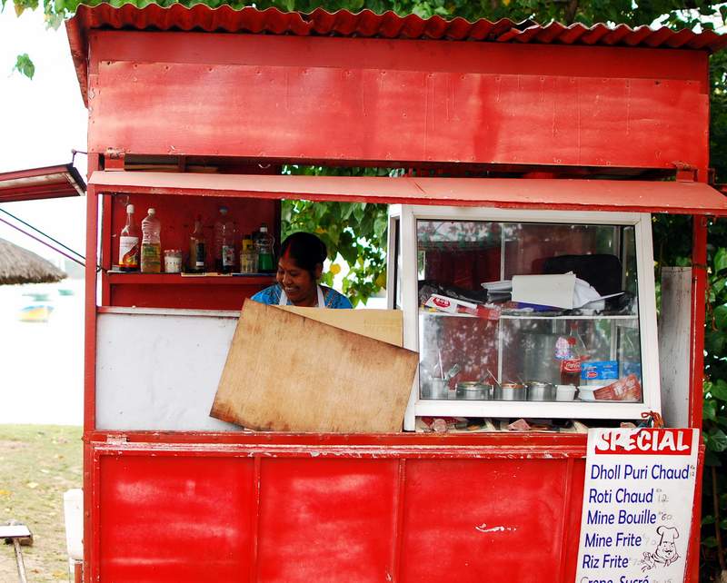 street food of mauritius