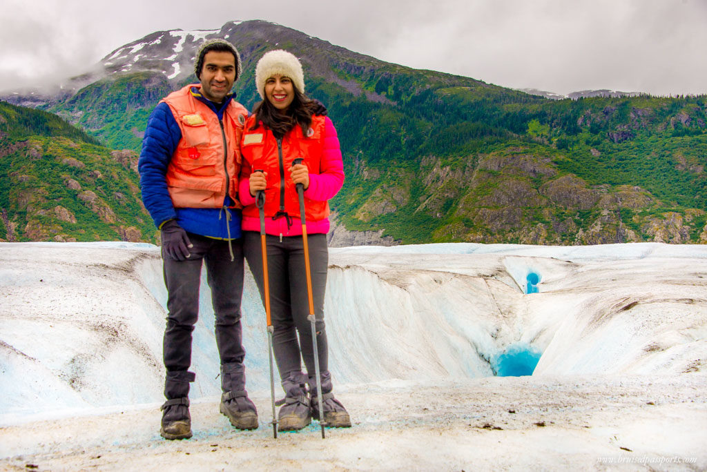 Hiking a glacier in Alaska - one of the best experiences on a Alaskan cruise