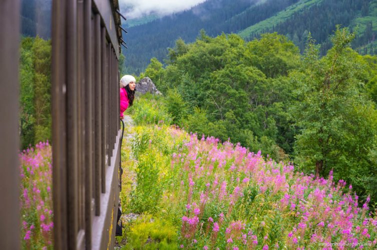 White Pass and Yukon Rail Girl