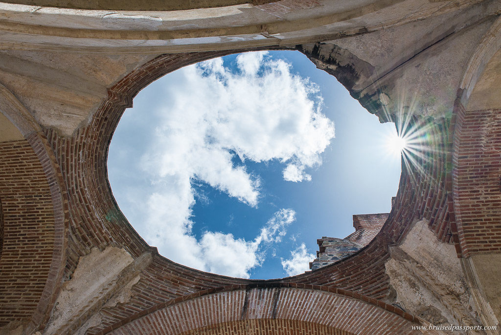 The ruins of San Jose Cathedral 