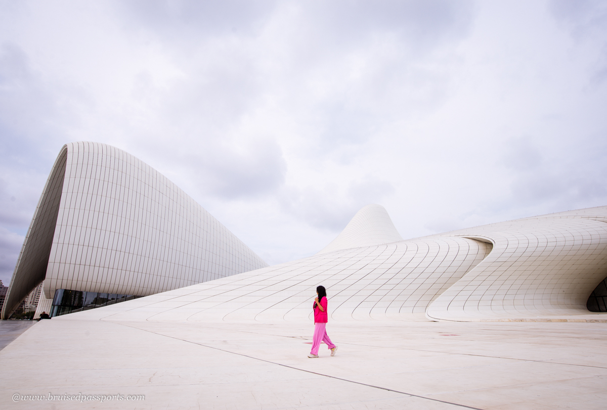 heydar aliyev cultural centre in Baku Azerbaijan