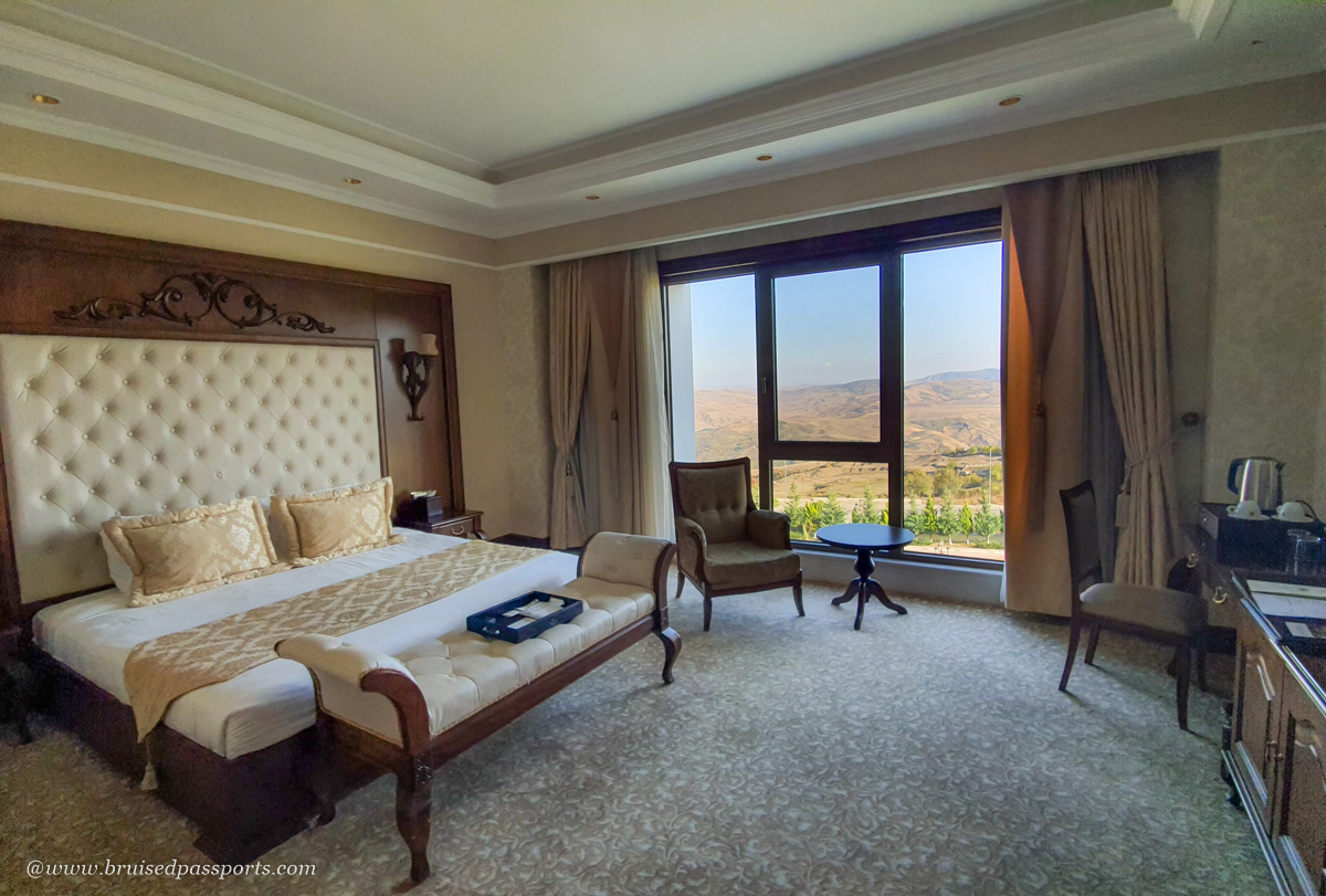 mountain view rooms at Shamakhi Palace hotel