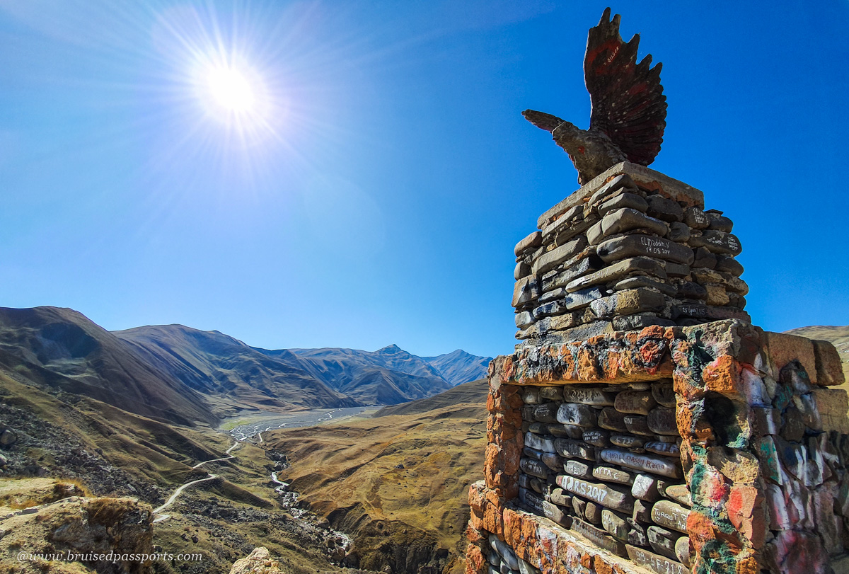 road trip in Azerbaijan to village of Xinaliq