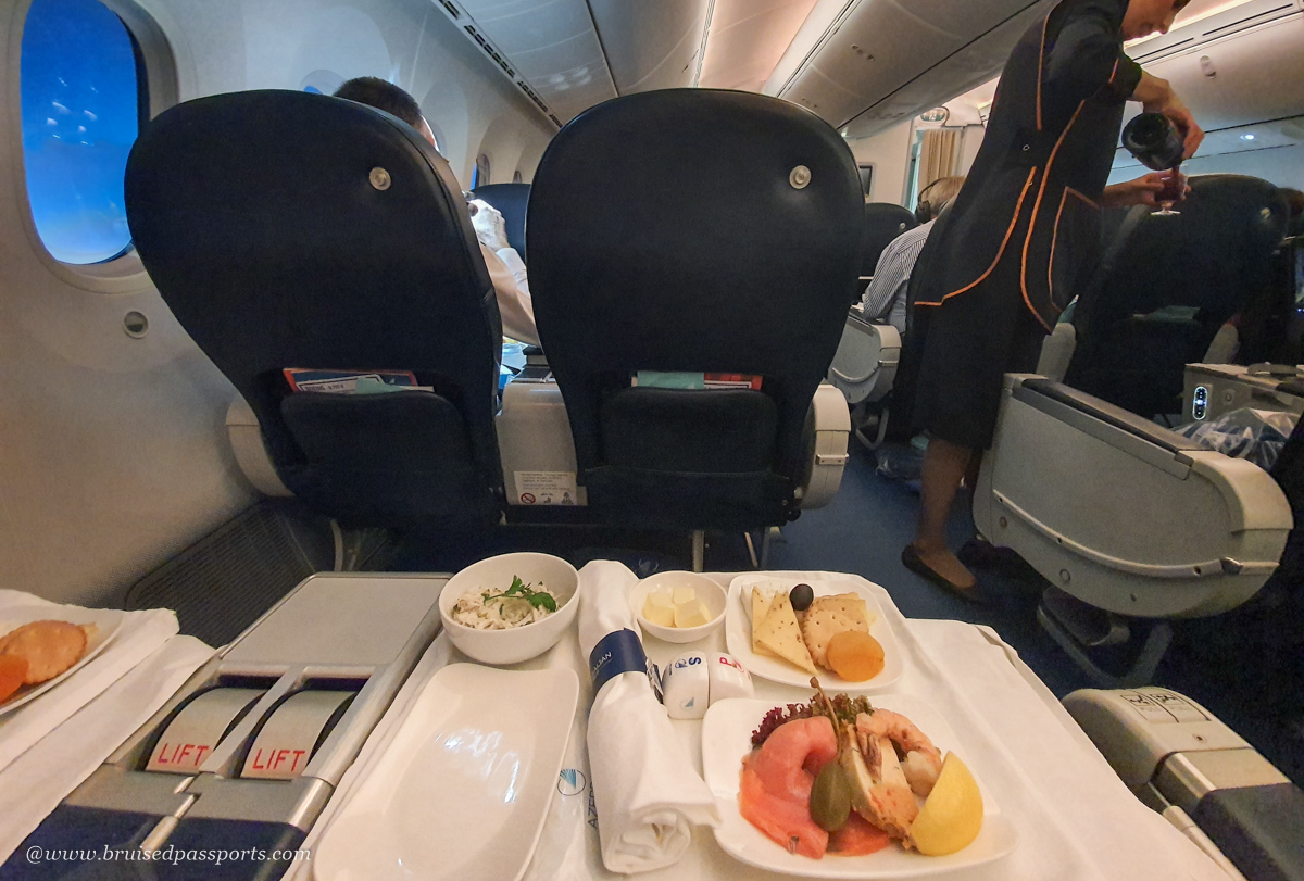 Azerbaijan airlines premium economy cacbin