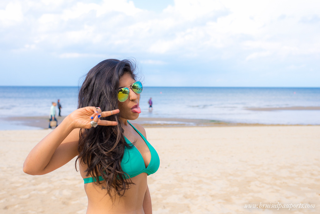 Jurmala beach swimwear travel fashion