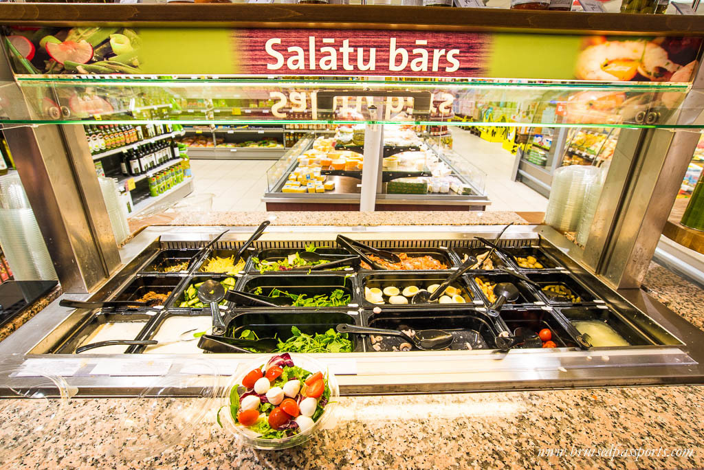 Baltic supermarket salad