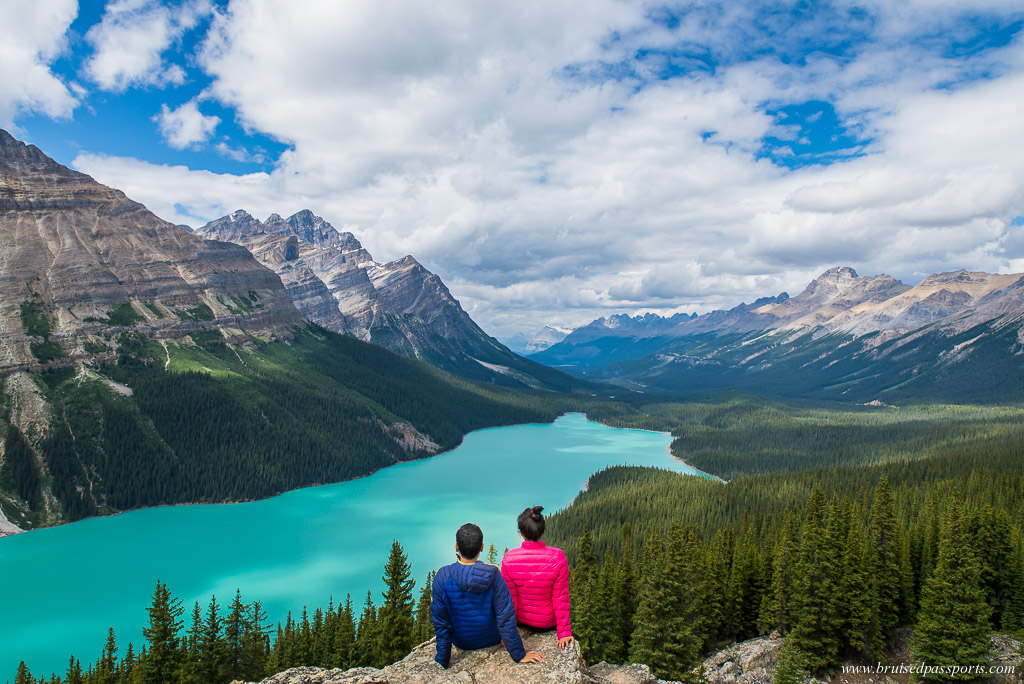 Emerald lake in Banff Canada on one of the best road trips in the world