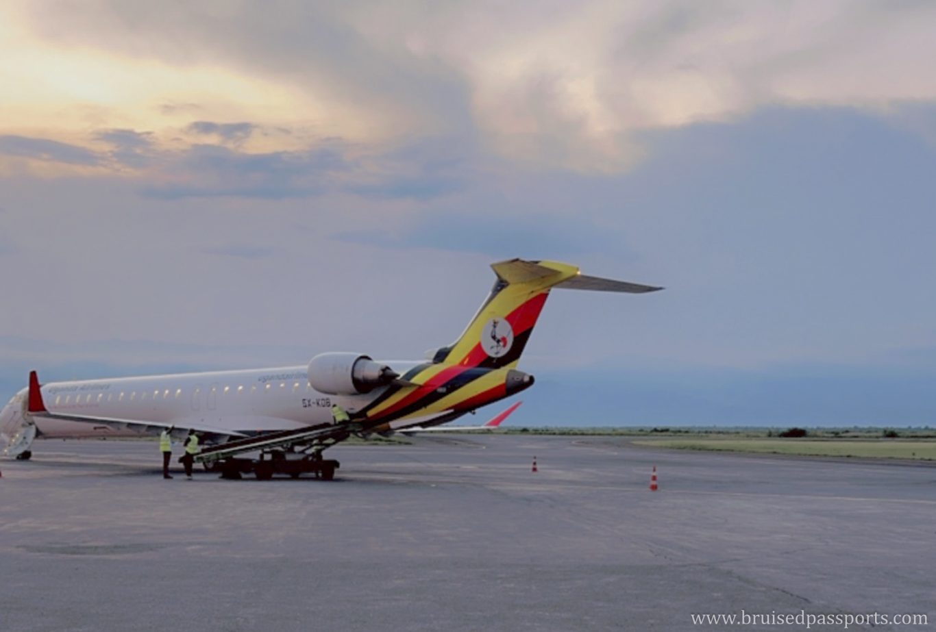 uganda airlines direct flight entebbe to bujumbura