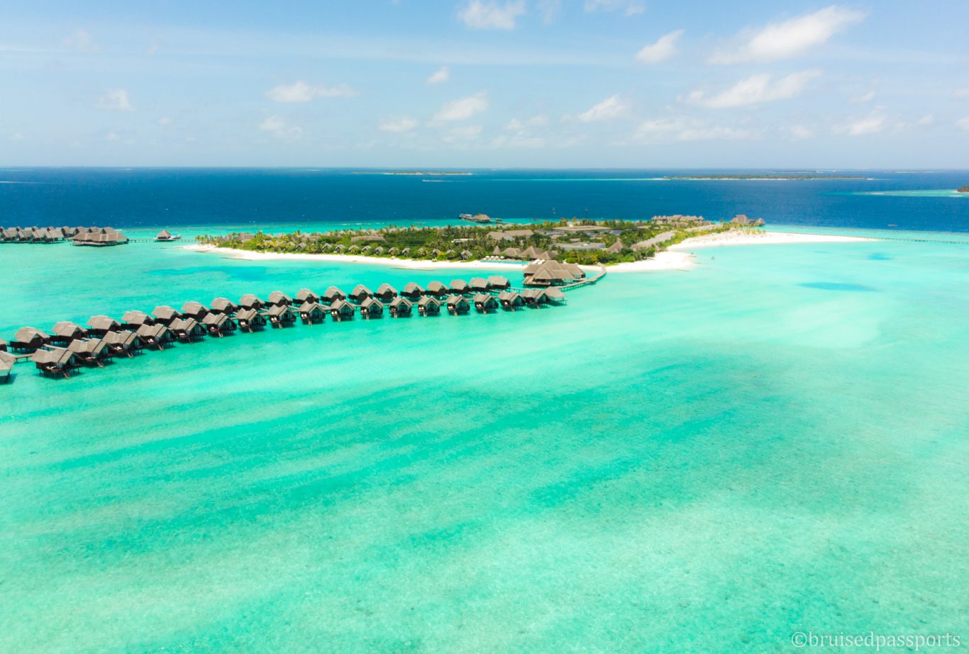 Over water villas at HeritanceAarah