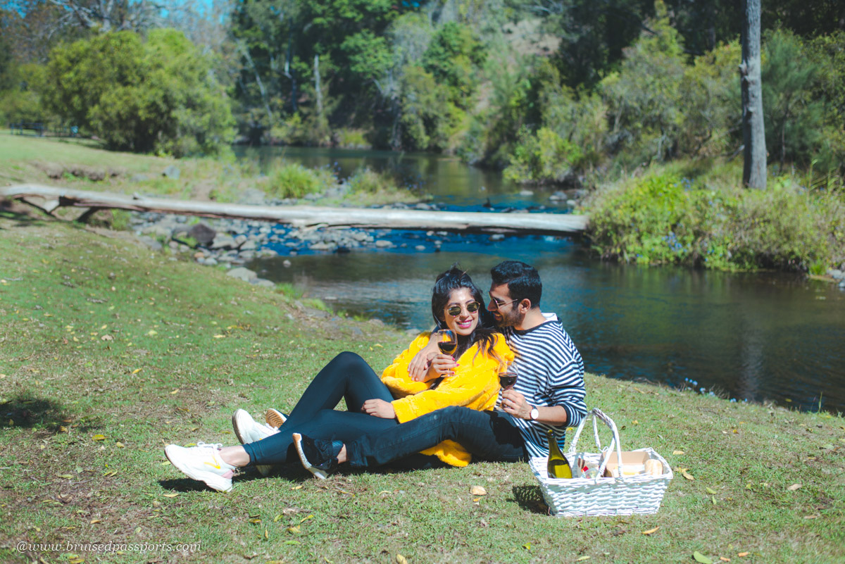 picnic at O'reilly's canungra vineyards