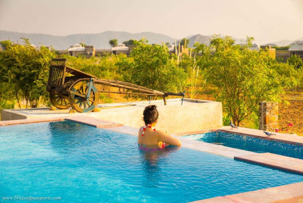 luxury camp at V resorts Sariska weekend getaway from delhi