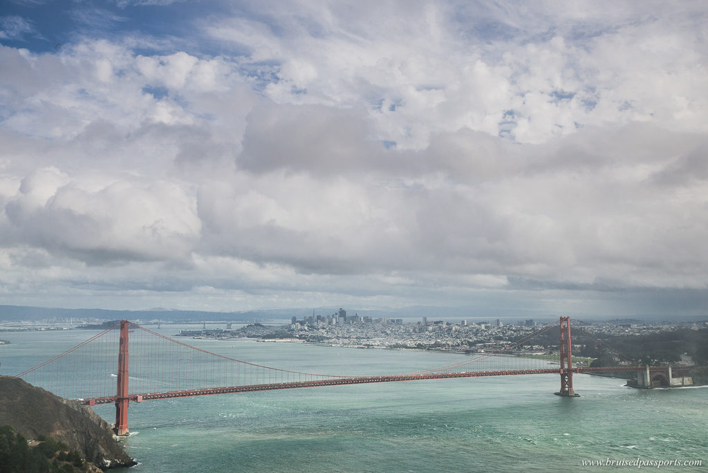 Conzelan Road drive for a view of Golden Gate bridge