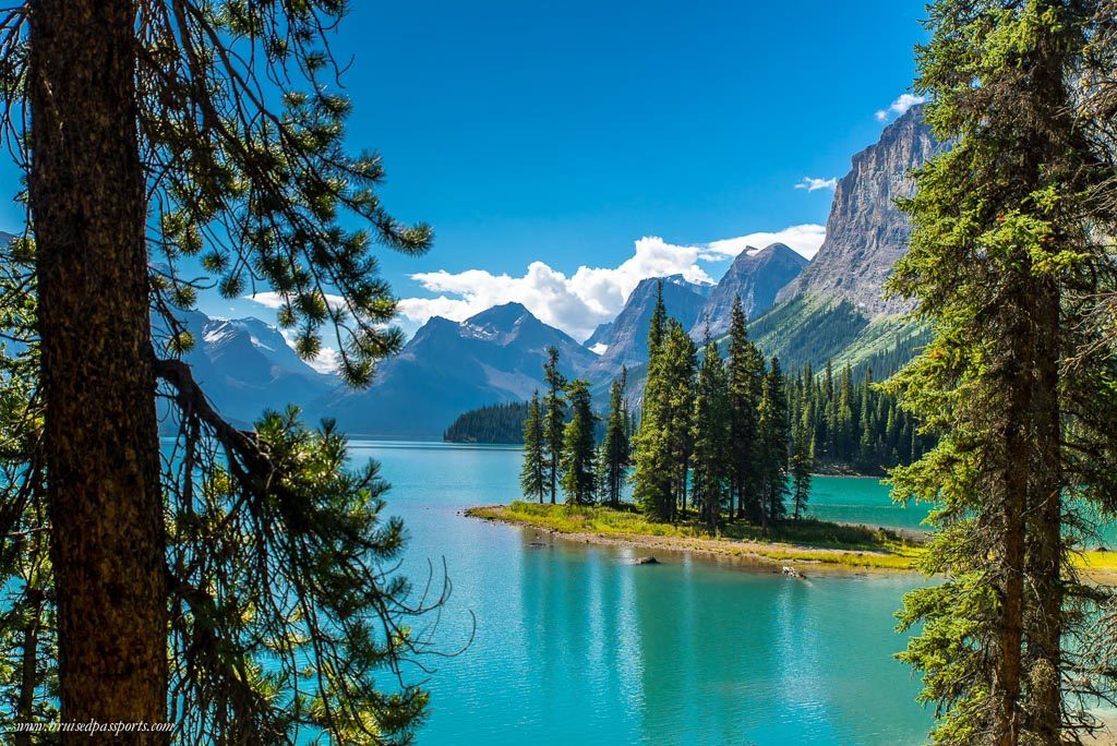 Spirit Island on Maligne Lake