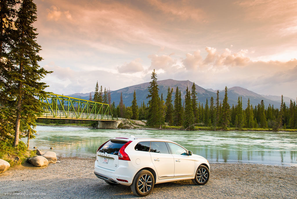 Driving in Jasper National Park