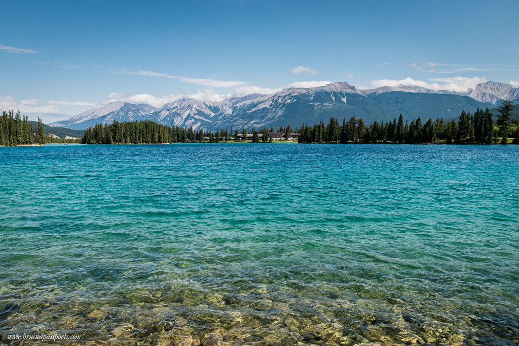 lake in Jasper national park Canada