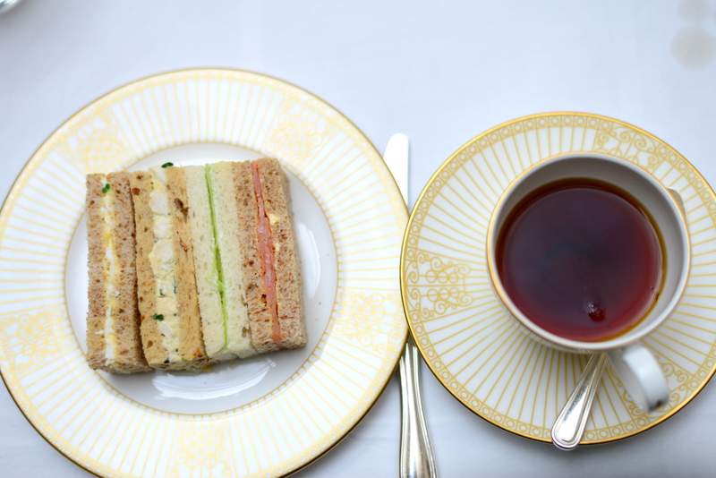 Chocolate Afternoon Tea at The Landmark Hotel Sandwiches