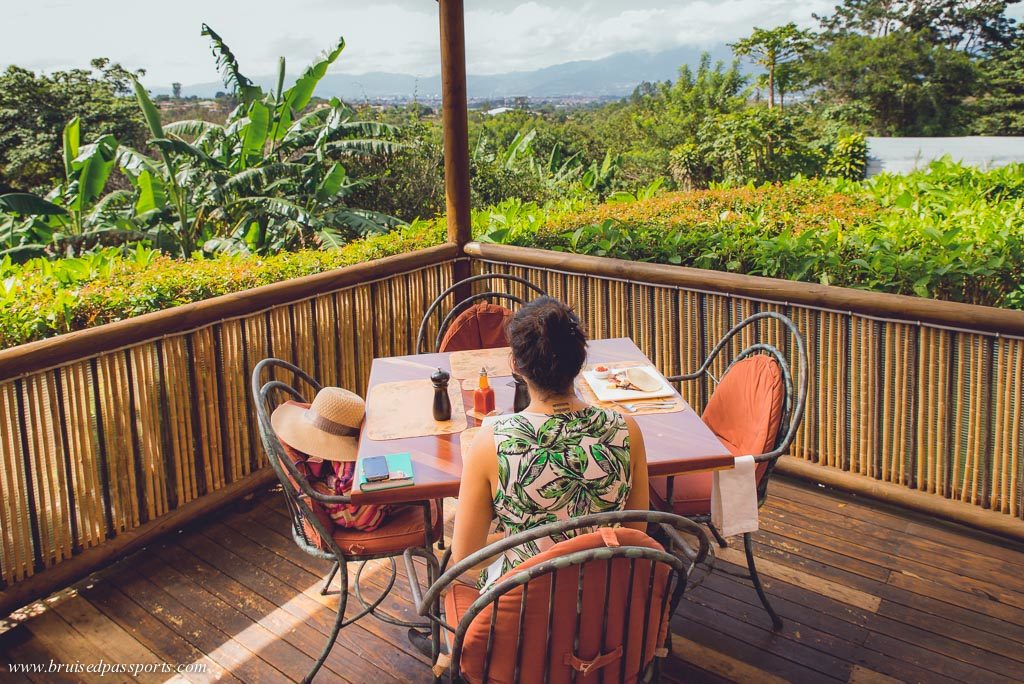 Restaurant at Finca Rosa Blanca San Jose Costa Rica