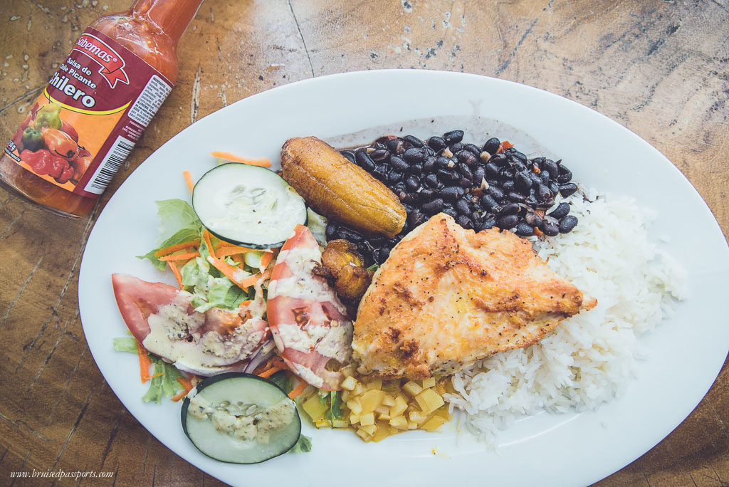 Gallo Pinto local dish Costa Rica