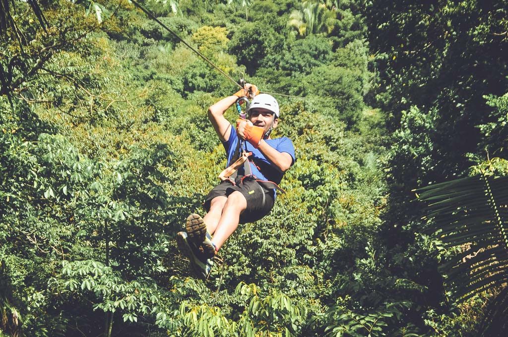 Costa Rica Ziplining Manuel Antonio National Park