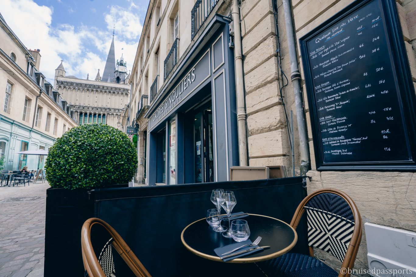 Dr. Wine restaurant Dijon France Al Fresco