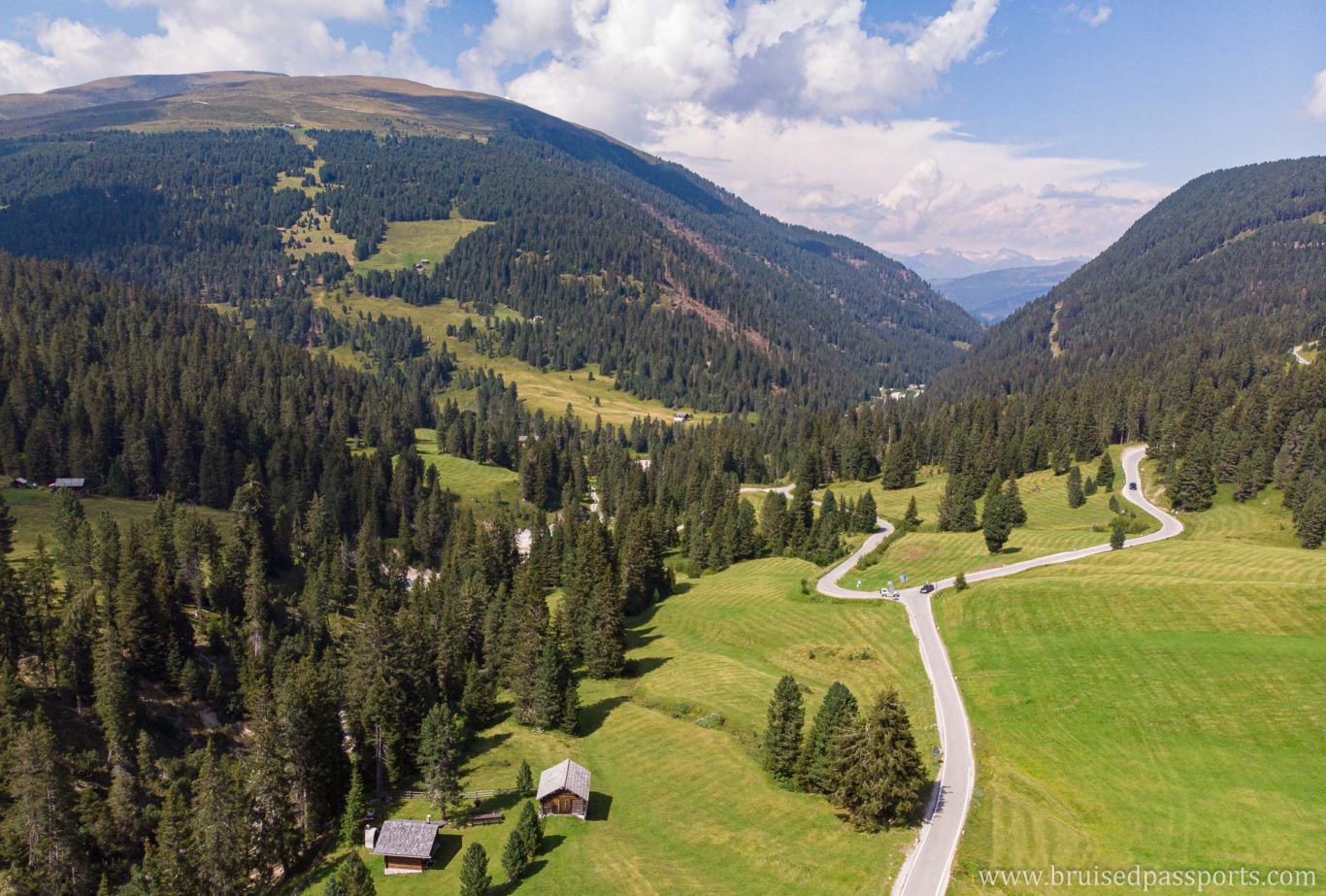 road trip in Dolomites Italy