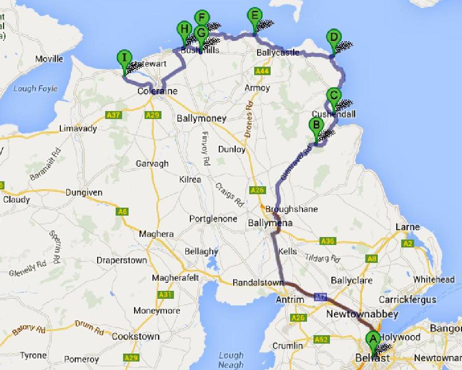 The Causeway Coastal Route