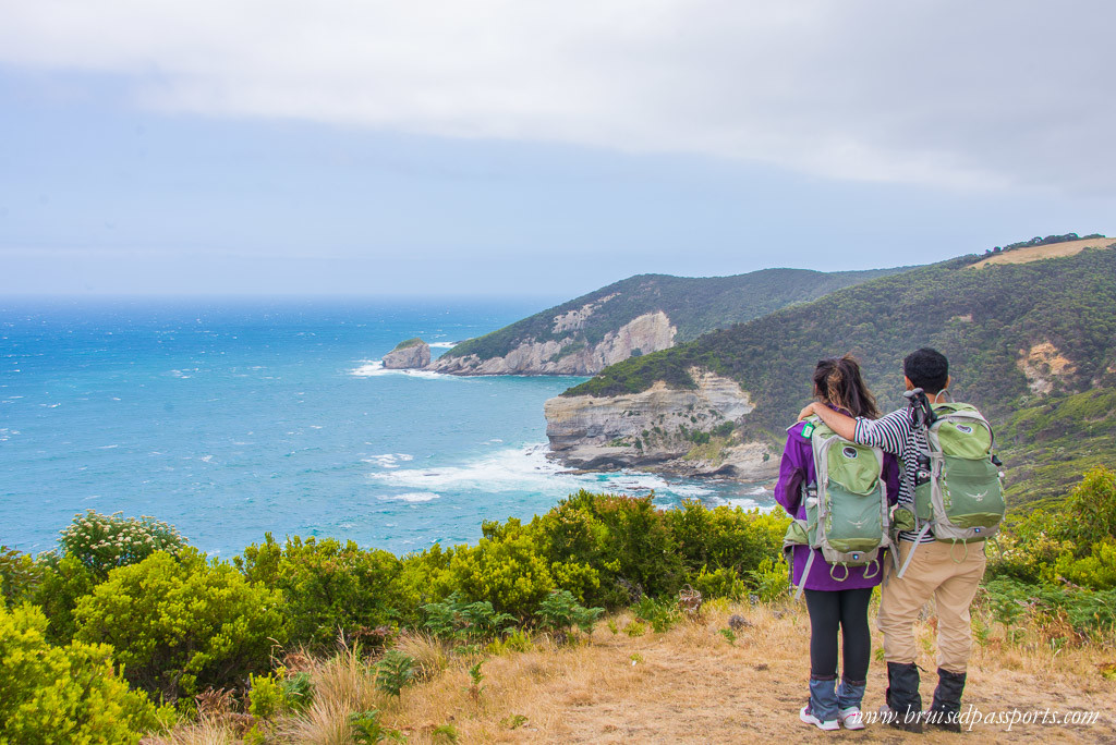 panoramas along The Great Ocean Road