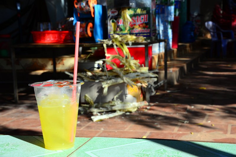 Vietnam sugar cane juice