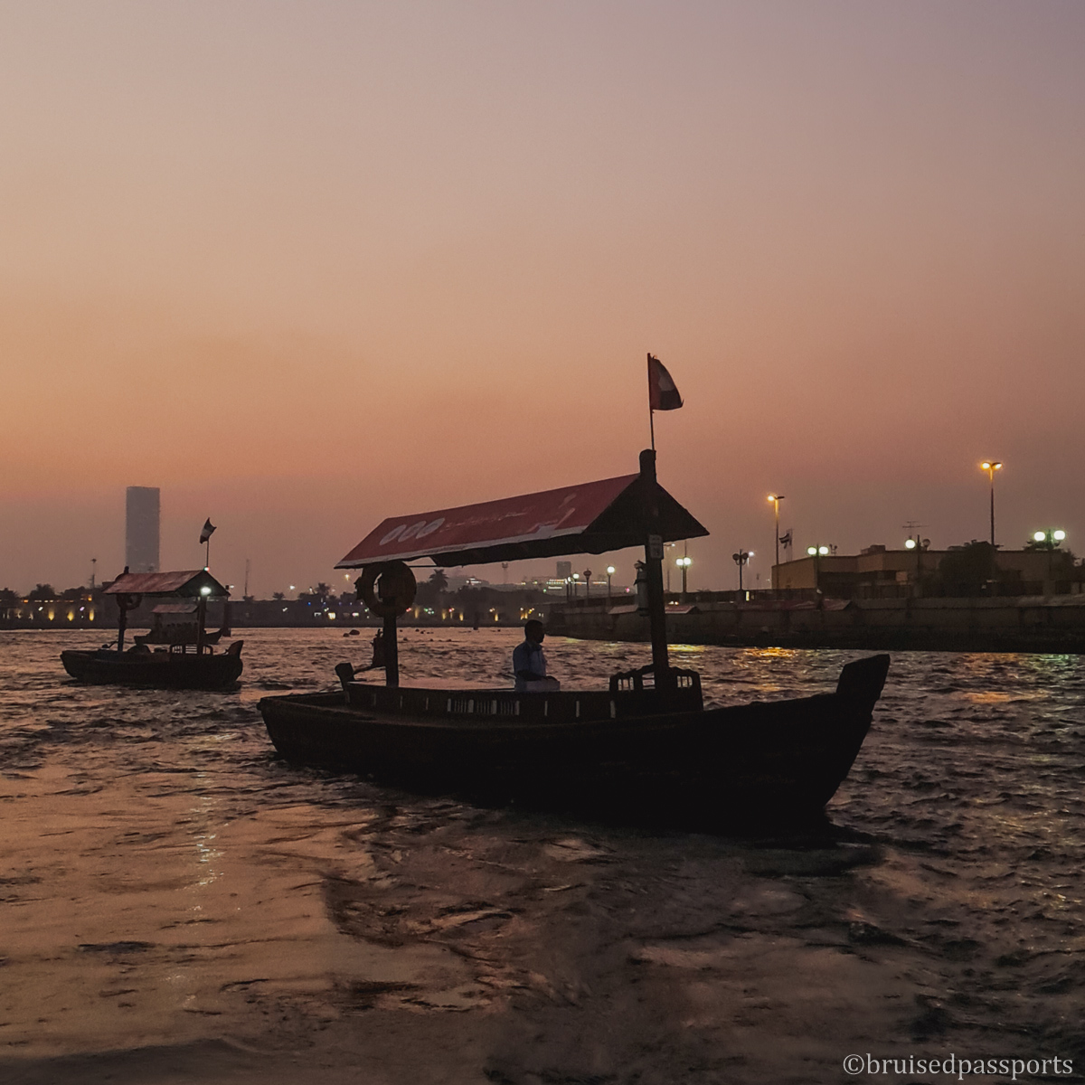 Al seef Abra ride in Dubai