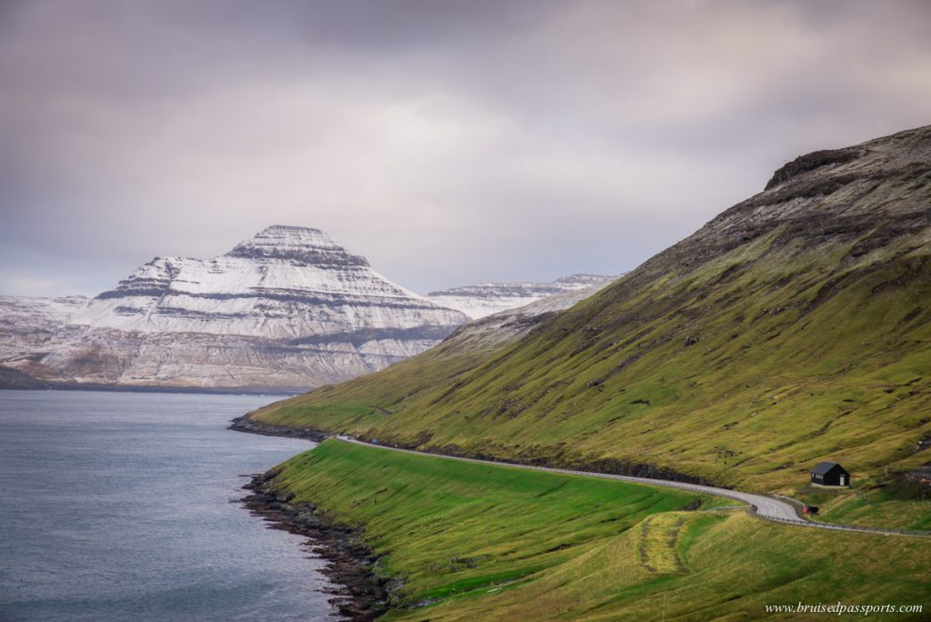 Driving in Faroe Islands