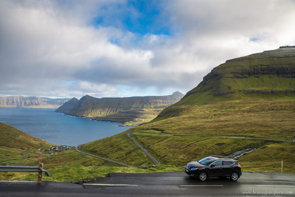 Funningur village in Faroe Islands