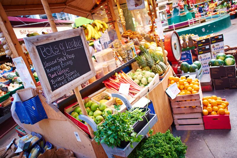 We've been missing UK's local markets brimming with fresh produce