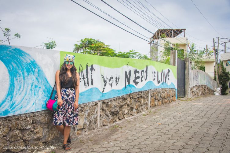 Santa cruz galapagos island street art