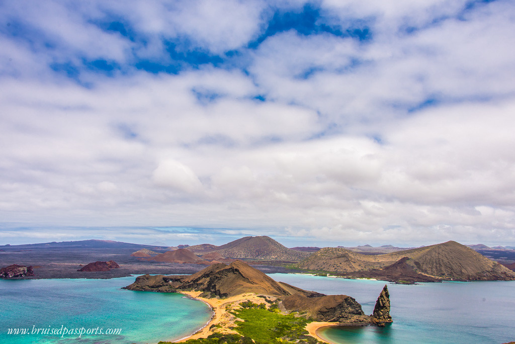 Pinnacle rock - one of the most photographed locations in Galapagos Islands