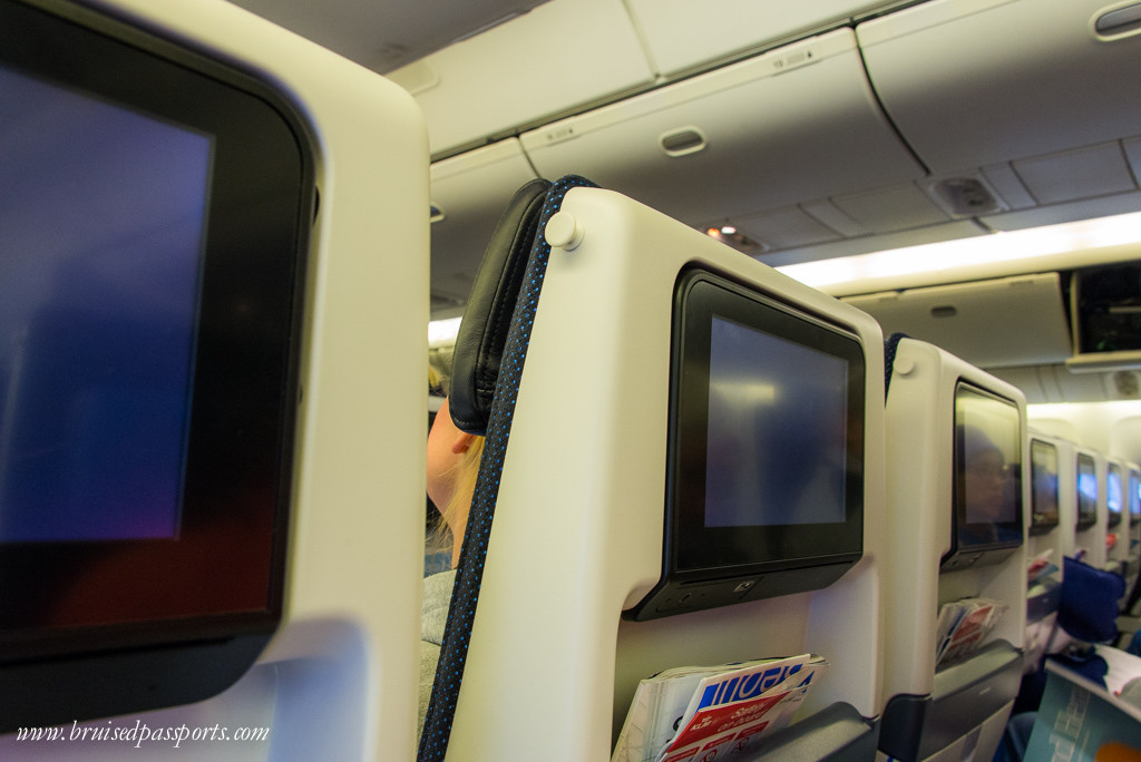 KLM in-flight personal TV systems