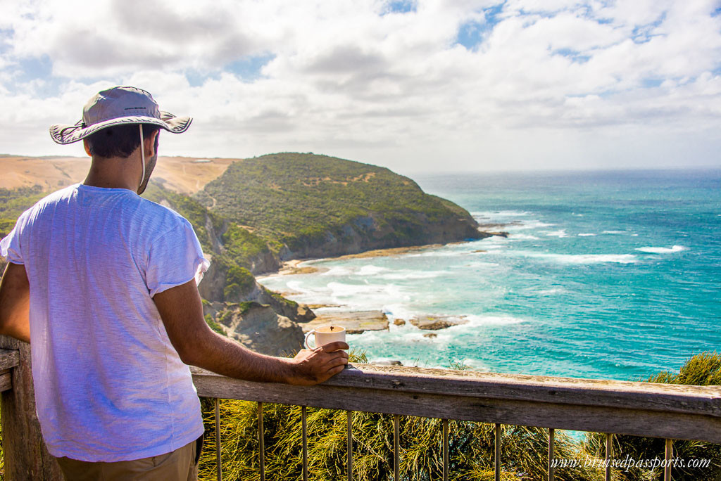 Coffee break at Great Ocean Walk