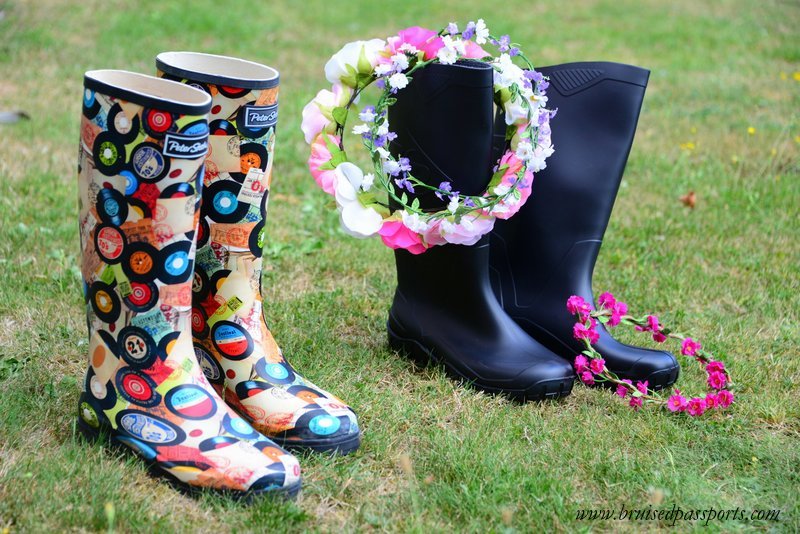 guide to packing for a music festival wellies