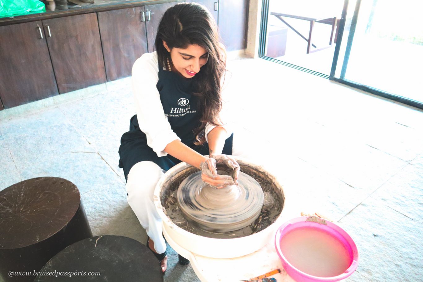 pottery lessons at Hilton Shillim