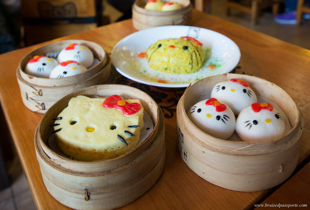 hello kitty theme cuisine in Hong Kong