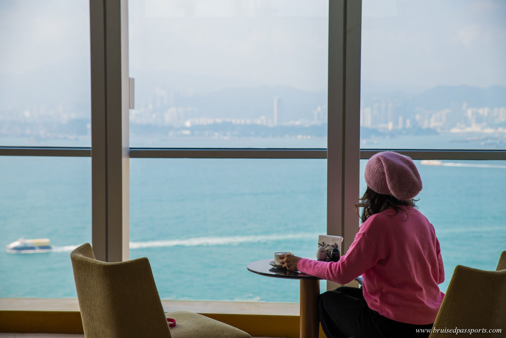 Coffee at hotel Jen Hong Kong