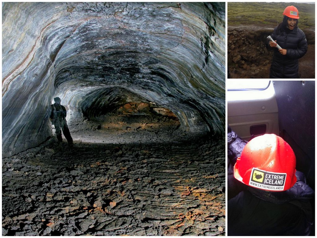 Underground lava tubes in Iceland