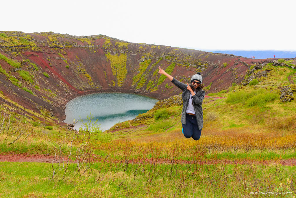 Lake Kerid Iceland 