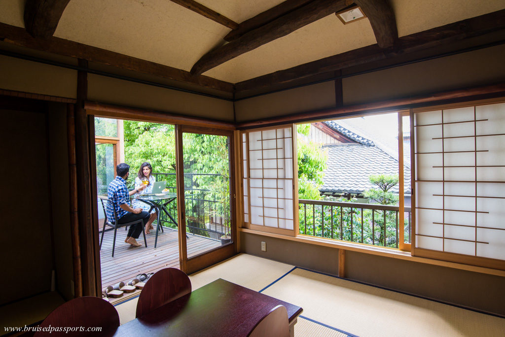 traditional and luxurious Machiya Maya in Kyoto 