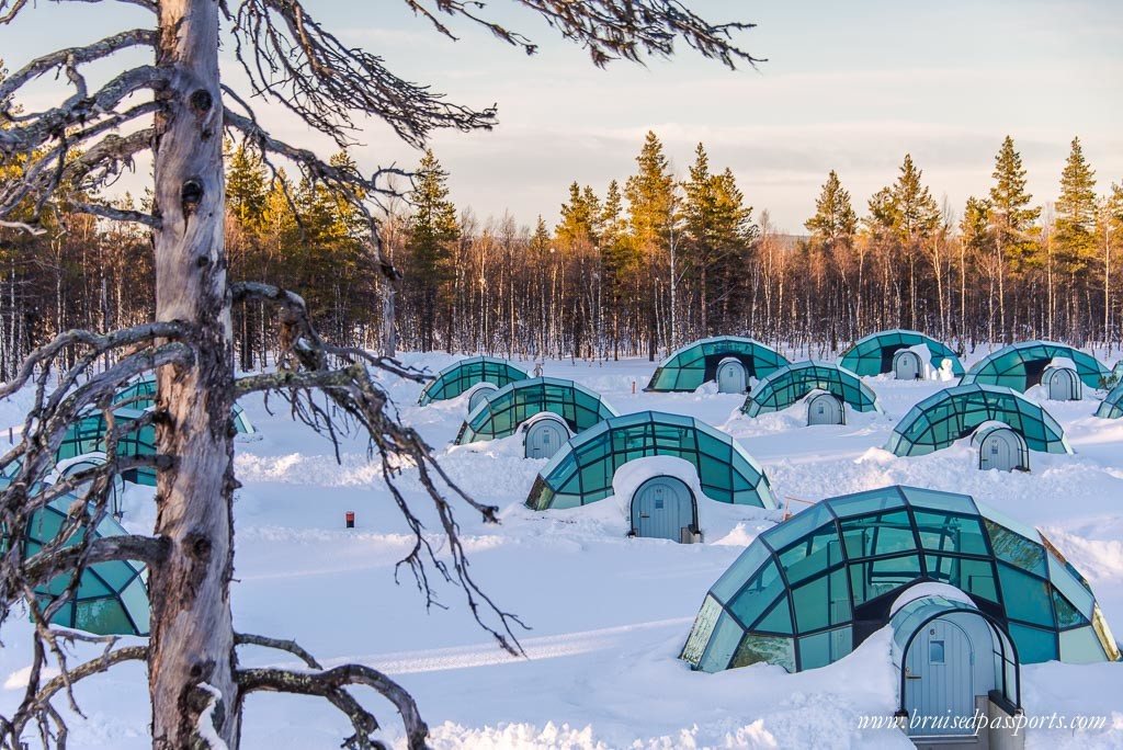 Igloos at Kakslauttanen Arctic Resort