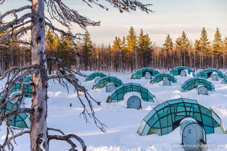 Igloos at Kakslauttanen Arctic Resort