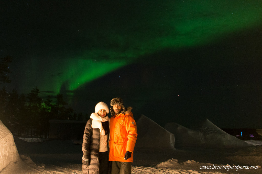 Northern Lights Kakslauttanen Arctic Resort Lapland Finland