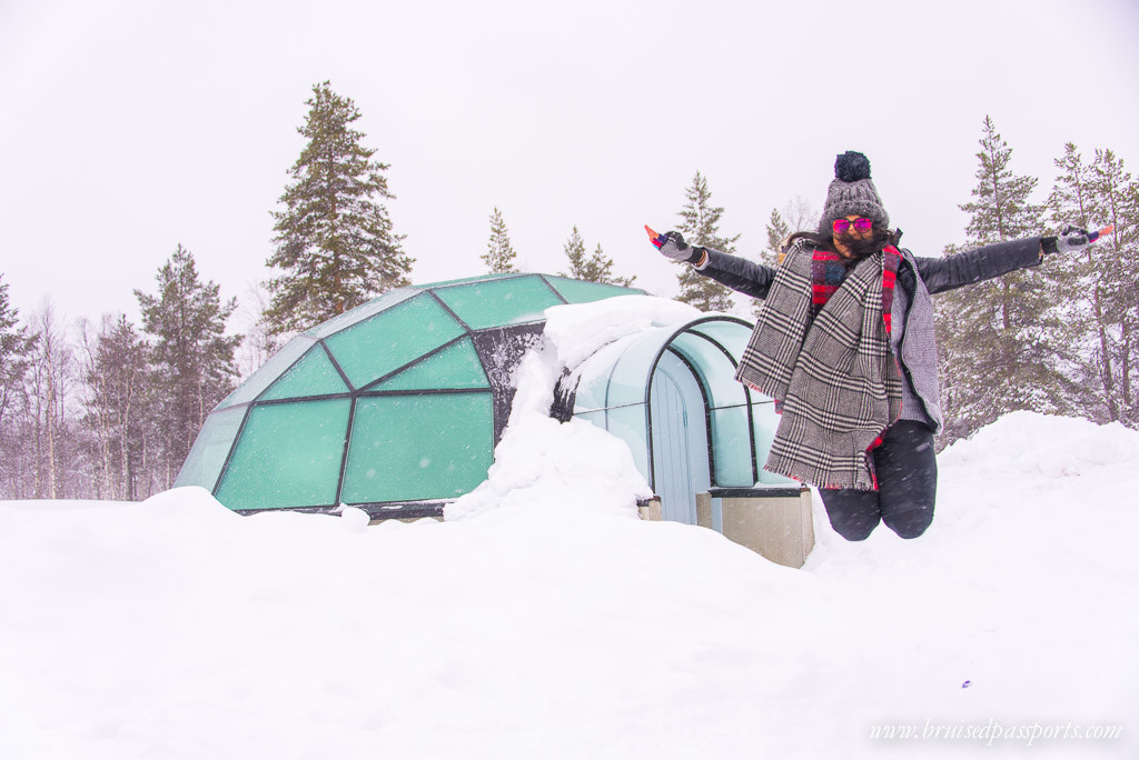 Igloos at Kakslauttanen Arctic Resort